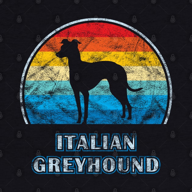 Italian Greyhound Vintage Design Dog by millersye